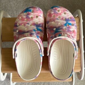 Cotton Candy Crocs